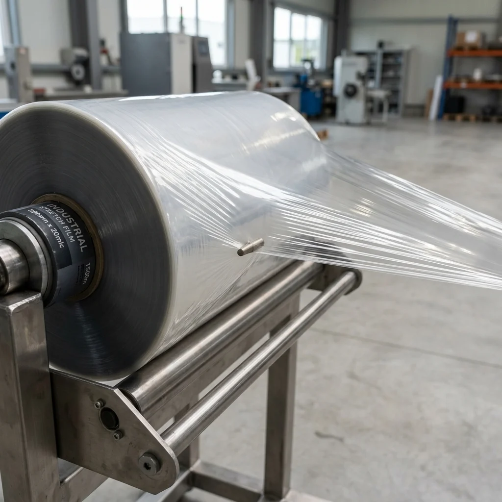 Industrial Pallet Stretch Film (5-Layer LLDPE): Heavy-Duty Load Containment by SherkatTrade 5